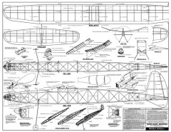 Super Cloud Wakefield model airplane plan